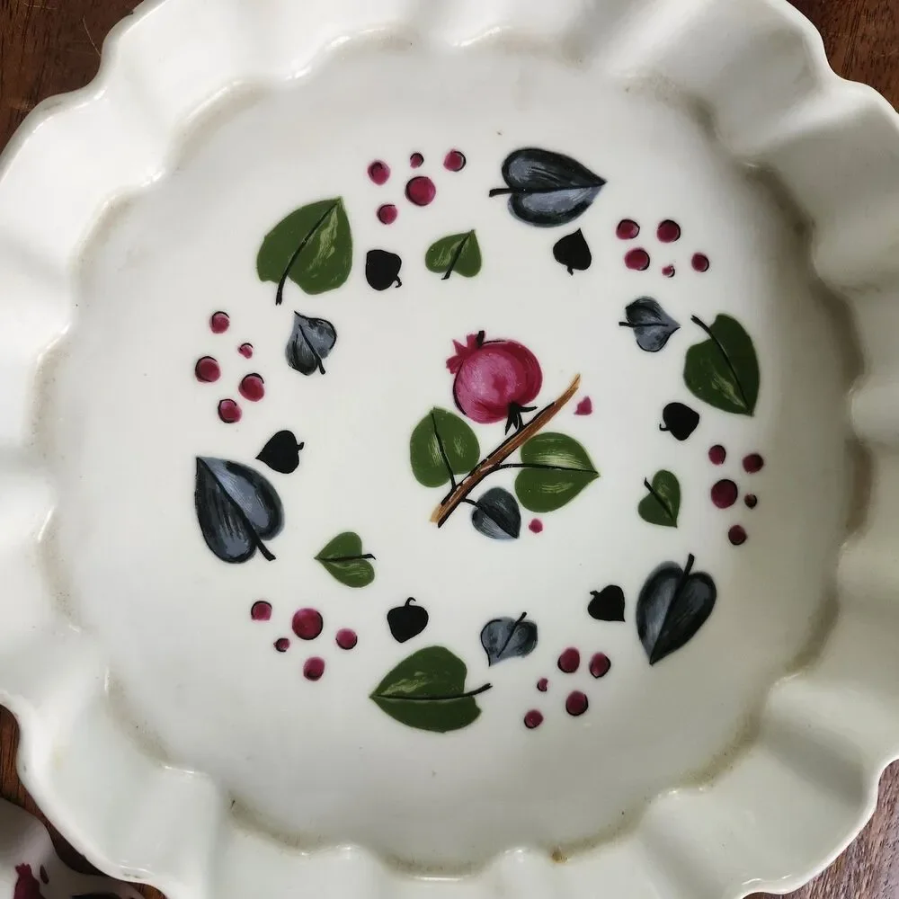 Haviland Limoges France Alumunite Krugier Tart Quiche Baking Dishes Set of 3